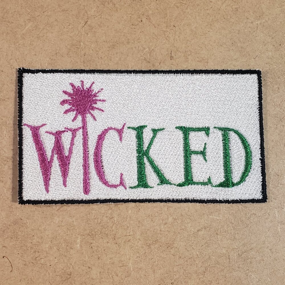 Wicked Iron-On Patch (2/$12 or 5/$22)